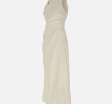 Abito lungo "Cera" FF4454 WHT FAITHFULL THE BRAND 