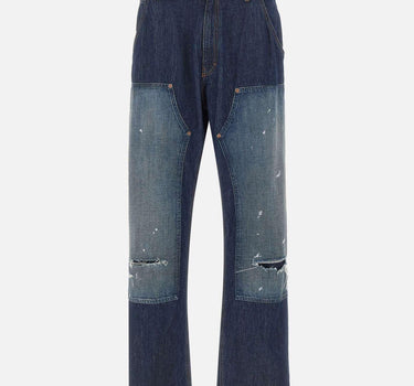 Jeans ampi con strappi SH0LA0049 M30055967 MM6 MAISON MARGIELA 
