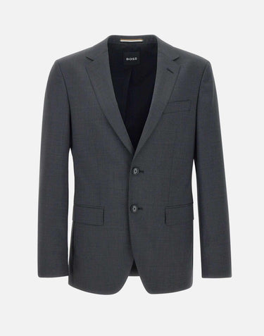 Blazer "H Huge"  in lana rigenerata 50537537 021 BOSS 