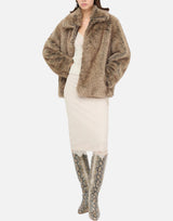 Pelliccia ecologica MF5232E1095 M9873 LIU-JO 