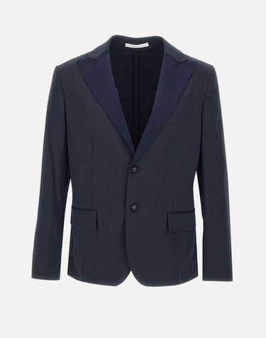 Blazer in cotone e lyocell L031 51276685 PAOLO PECORA 
