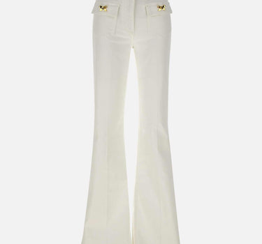 Jeans in cotone con fiocchi gioiello PJ93N51E2 360 ELISABETTA FRANCHI 