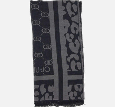 Stola con logo 2F5040T0300 22222 LIU-JO 