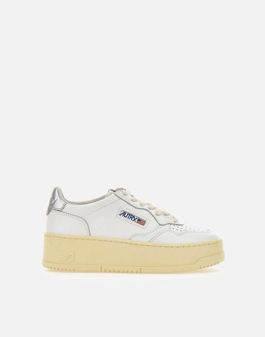 Sneakers "Platform Low" in pelle PTLW LL05 AUTRY 