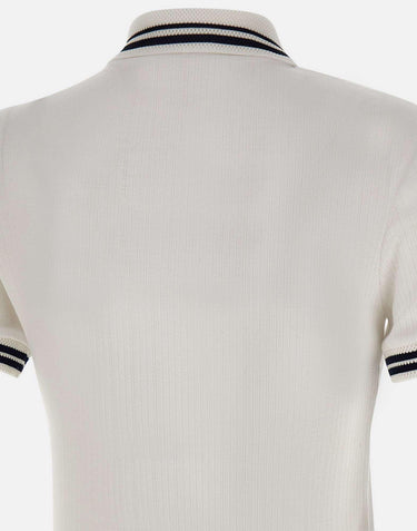 Polo slim fit a coste DF0858 522 LACOSTE 