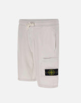 Bermuda in felpa di cotone biologico 6200011S0051 V0001 STONE ISLAND 
