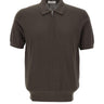 Polo con treccine e mezza zip 302310 170 KANGRA 