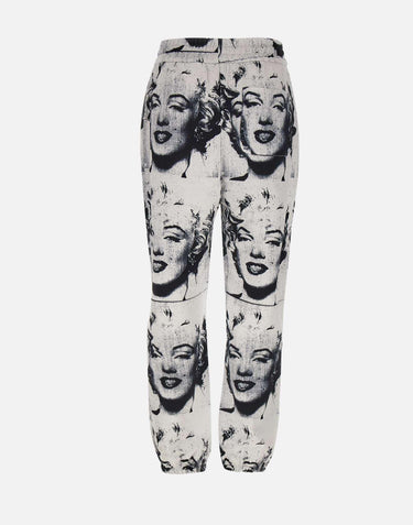Jogger stampa Mariliyn VAQ10P010 WHITE VAQUERA 