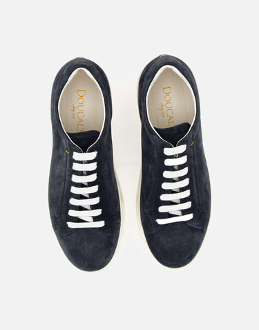 Sneakers in pelle scamosciata DU3552SPENUF009 EB15 DOUCAL'S 