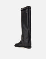 Stivali "Santa Monica" in pelle 3807 NERO VIA ROMA 15 