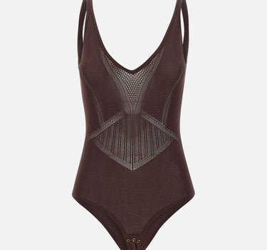 Body in maglia traforata BK80W61E2 644 ELISABETTA FRANCHI 