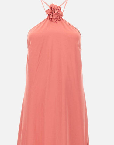 Abito in satin di viscosa QPJAR004 8042 KAOS 