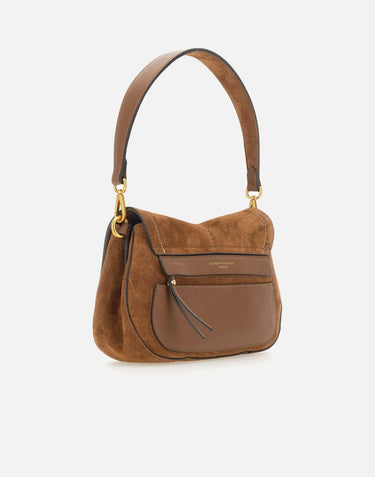Borsa a spalla "Helena Round" BS12618 CMPLCOGNAC GIANNI CHIARINI 