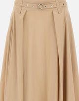 Gonna midi in popeline CA6274T297A P9574 LIU-JO 