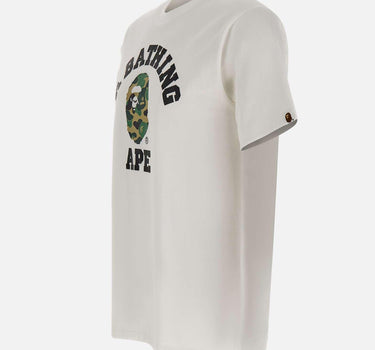 T-shirt "ABC Camo College" 001TEM301004M WHXGR BAPE 
