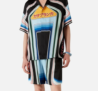 "Graphic mountain shirt" MPF25SH003 06 CASABLANCA 