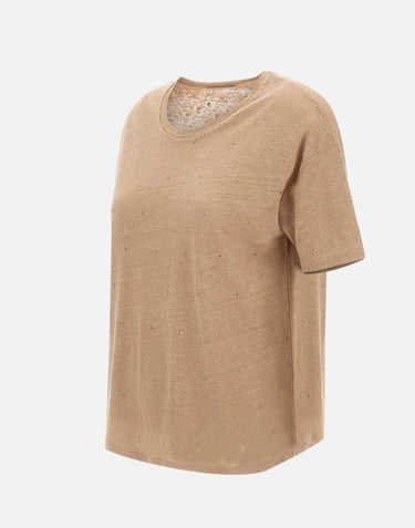 T-shirt in lino 198021 189 KANGRA 