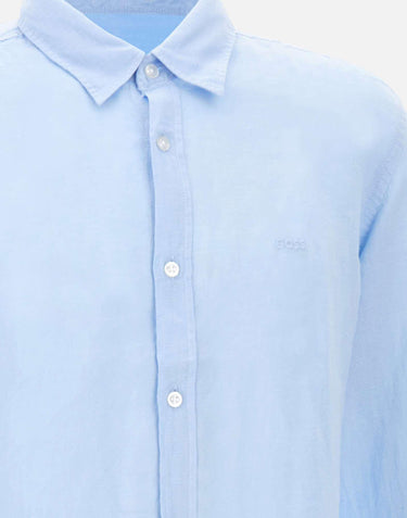 Camicia in lino 50567579 460 BOSS 