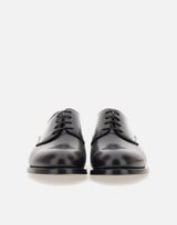 Stringate "Derby" in pelle di vitello 242U0091 NERO BARRETT 