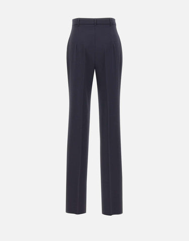 Pantalone in lana crêpe 2616131041600 004 MAX MARA STUDIO 