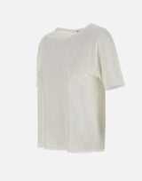 T-shirt in lino 198021 001 KANGRA 