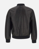 Giacca in pelle "Landmark bomber" 106128 BLACK BELSTAFF 