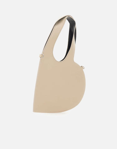 Mini borsa a forma di cuore COPBA93F6066 BEI COPERNI 