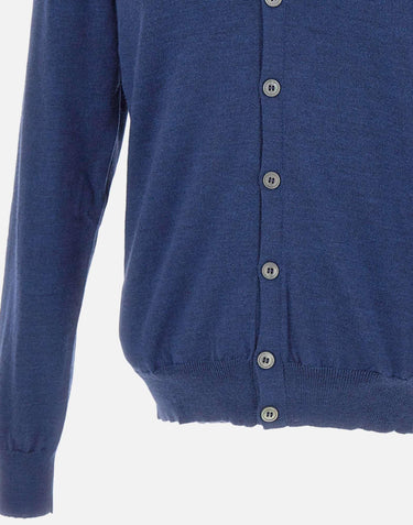 Cardigan in lana 58185 14296589 GRAN SASSO 