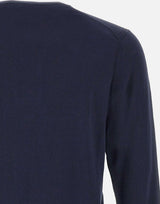 Maglia in seta e cotone DK87046 BLU DIKTAT 