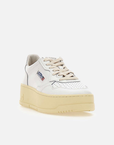 Sneakers "Platform Low" in pelle PTLW LL05 AUTRY 