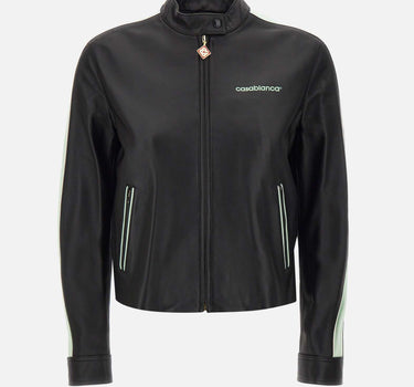 "Leather racer jkt" WPF25JK400 01 CASABLANCA 
