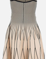 Abito in maglia bicolore AM27S62E2 E84 ELISABETTA FRANCHI 