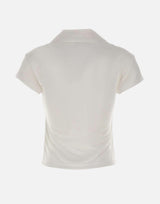 Polo "Sports Cropped" 126JPO057JS0195 HERWHITE COURREGES 