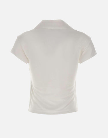 Polo "Sports Cropped" 126JPO057JS0195 HERWHITE COURREGES 