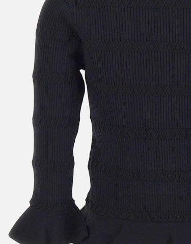 Cardigan in misto viscosa CA6103MS55N 22222 LIU-JO 