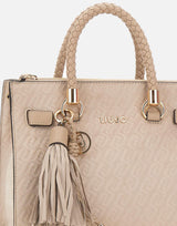 Borsa a mano monogram con charms AA6069T384A 51308 LIU-JO 