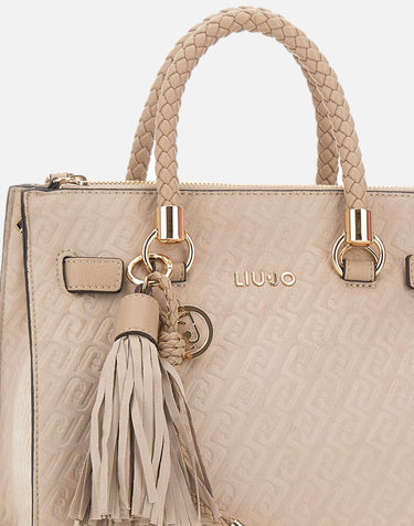 Borsa a mano monogram con charms AA6069T384A 51308 LIU-JO 