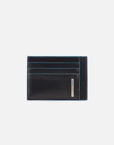Porta carte "Blue Square" in pelle PP2762B2R N PIQUADRO 