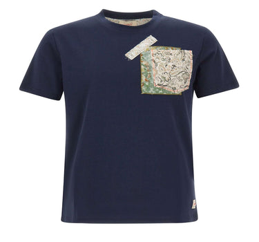 T-shirt "Pocket" POCKET VR0430BLU BOB 