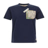 T-shirt "Pocket" POCKET VR0430BLU BOB 