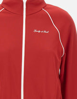 Felpa retrò con logo JA066710326RE33 RUBY SPORTY & RICH 