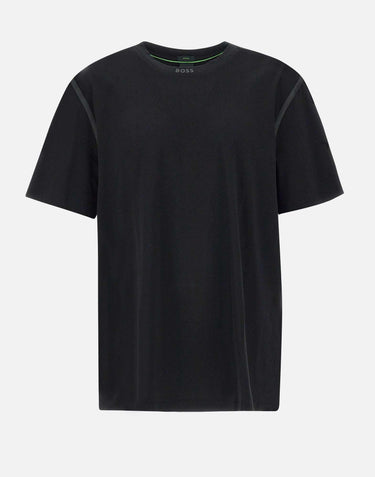 T-shirt Boss uomo "Tee tape" in cotone stretch 50531230 001 BOSS 