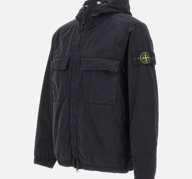 Giacca in twill di cotone stretch 4100077S0A10 V0029 STONE ISLAND 