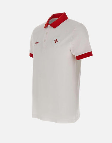 Polo "Paddy" con dettaglio bandiera paese 50559263 101 BOSS 