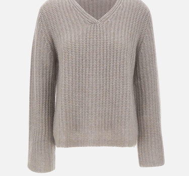 Maglia in cotone e cashmere 252C52717 9039 HEMISPHERE 