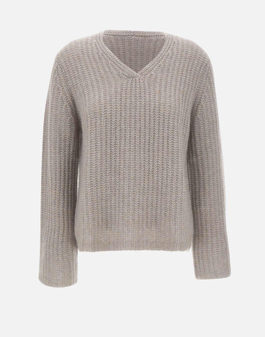 Maglia in cotone e cashmere 252C52717 9039 HEMISPHERE 