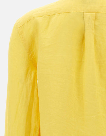 Camicia in lino 211970730 502 POLO RALPH LAUREN 