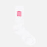 "Rose Shadow Logo Square Socks" ASS26ACC010 02 CASABLANCA 