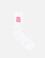 "Rose Shadow Logo Square Socks" ASS26ACC010 02 CASABLANCA 