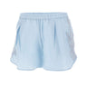 Shorts in lino con ricami W01200781 SKYBLUE MAURIZIO MYKONOS 